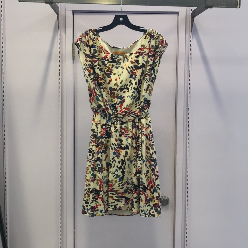 Alice + Olivia multi colored dress